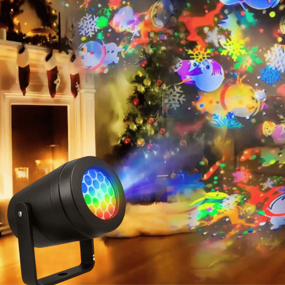 Proyector de Figuras Navideñas - LumiFest