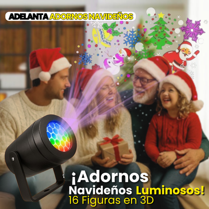 Proyector de Figuras Navideñas - LumiFest