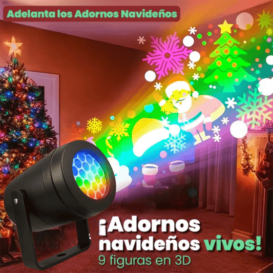 Proyector de Figuras Navideñas - LumiFest