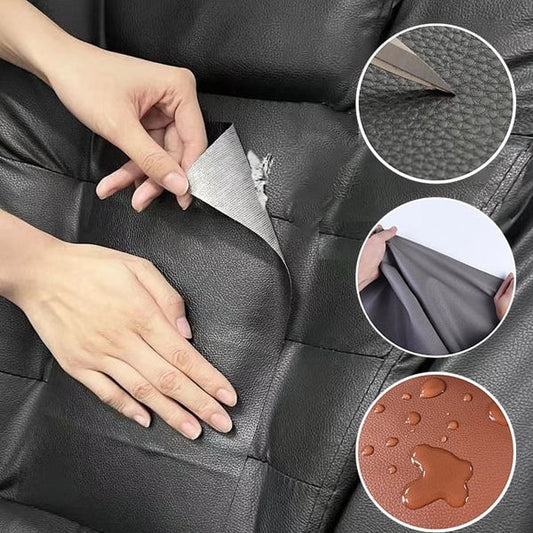 CueroMax – Parche Adhesivo de Cuero Sintético Premium