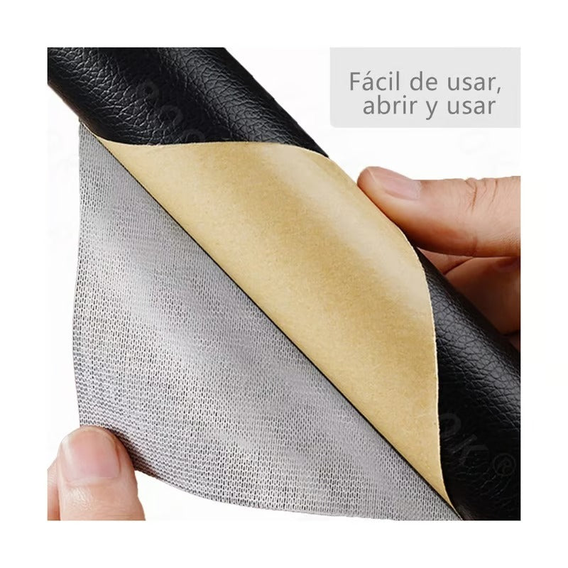 CueroMax – Parche Adhesivo de Cuero Sintético Premium