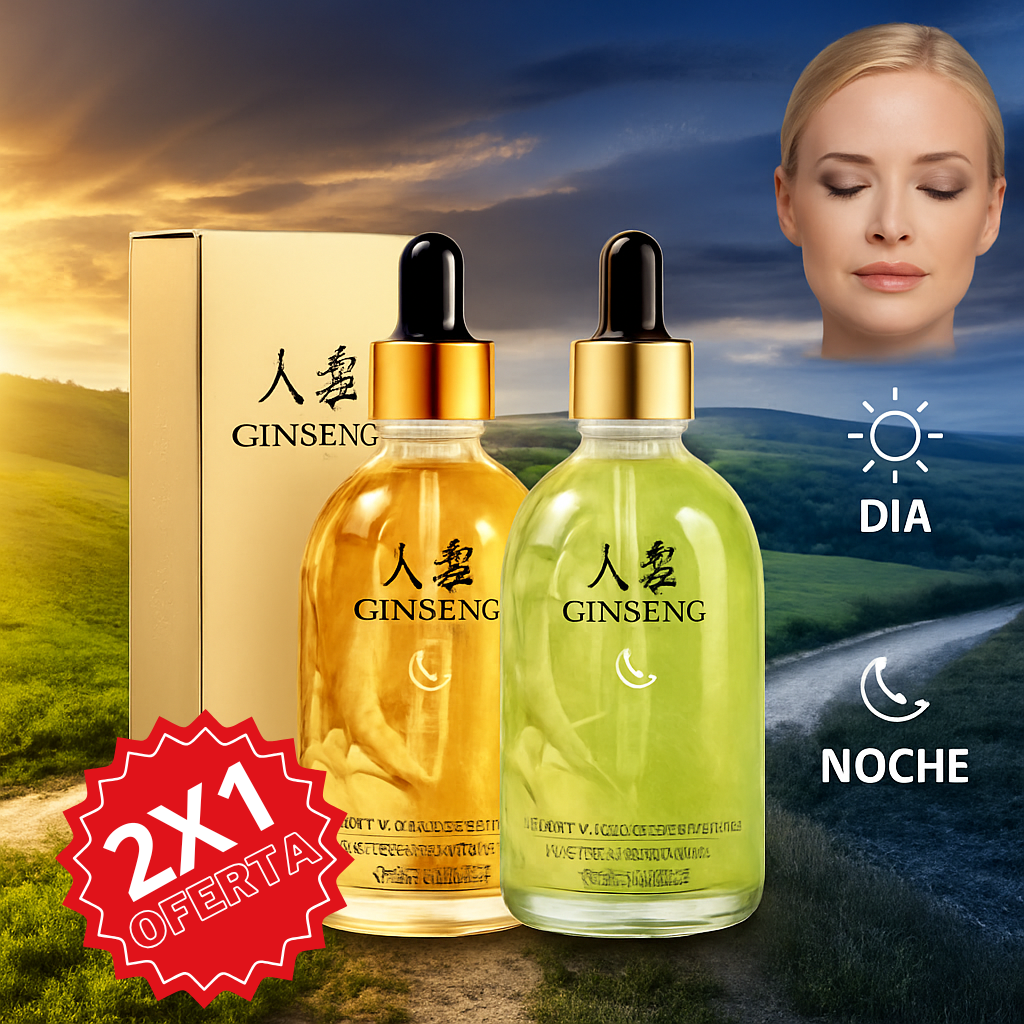Oferta Especial 2x1: GINSENG Serum - Reafirmante