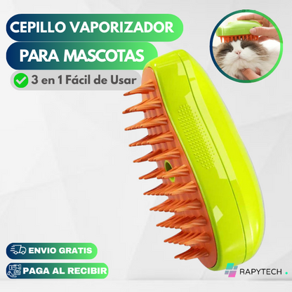 CEPILLO DE VAPOR DOGIFY® 3 EN 1 ALTA CALIDAD