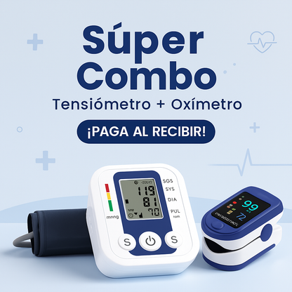 PULSOCARE - TENSIOMETRO Y OXIMETRO