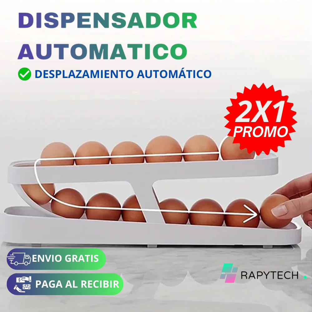 (2x1)DISPENSADOR DE HUEVOS DESPLAZAMIENTO AUTOMÁTICO
