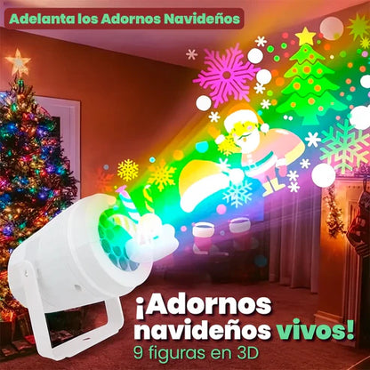 Proyector de Figuras Navideñas - LumiFest