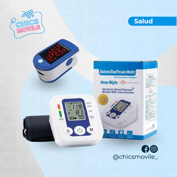 PULSOCARE - TENSIOMETRO Y OXIMETRO