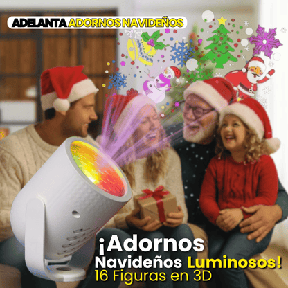Proyector de Figuras Navideñas - LumiFest