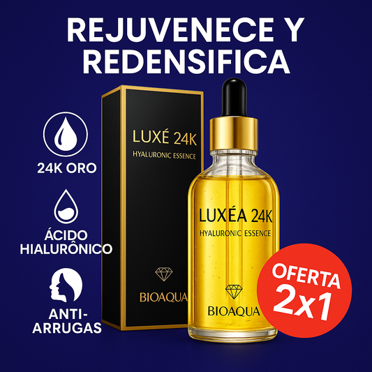 Oferta Especial 2x1: LUXÉA 24K.- Serum  Reafirmante
