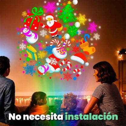Proyector de Figuras Navideñas - LumiFest
